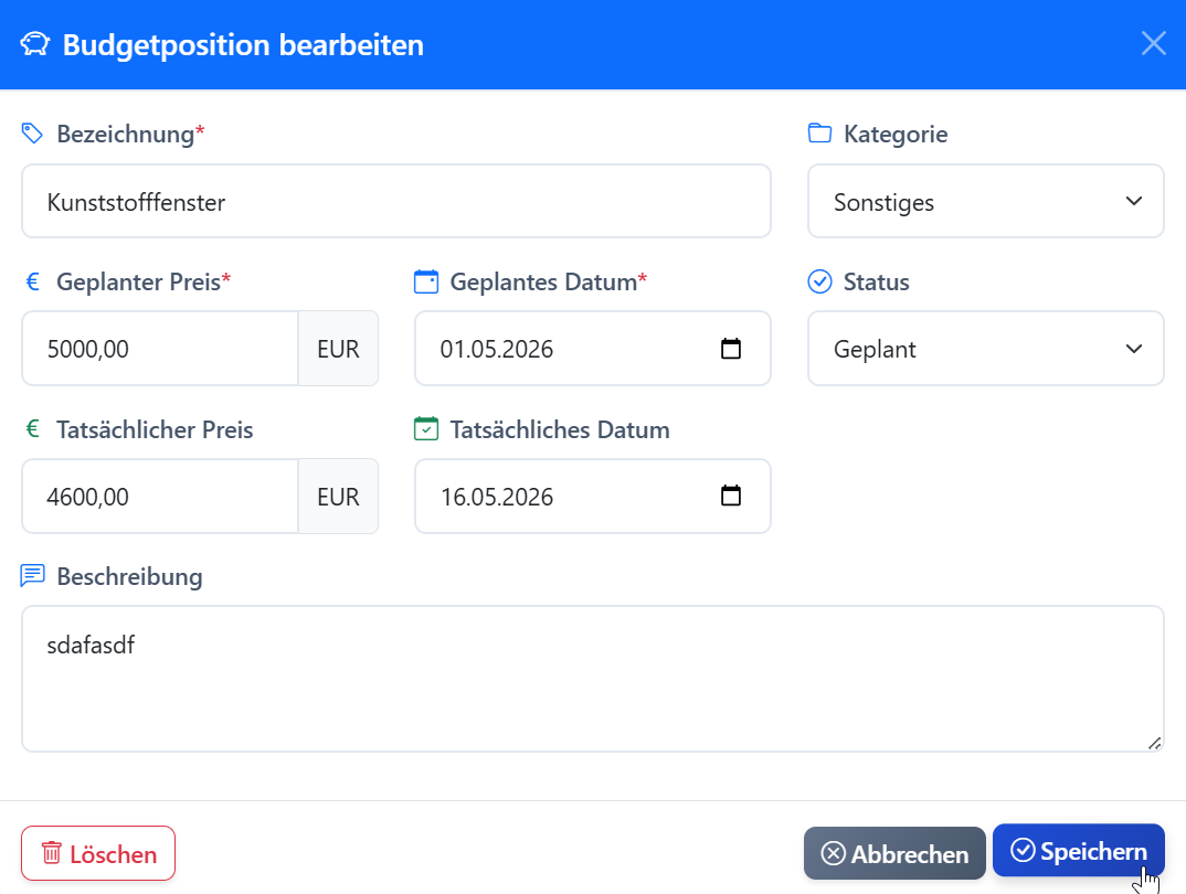 Budgetplan